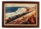 JOHN GOULD HAND SIGNED VINTAGE RAILROAD LITHOGRAPH