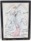 WALT DISNEY BILL FRAKE SINGED ROGER RABBIT SKETCH