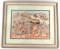SALLIE MANET ALABAMA WATERCOLOR FOLK ART ORIGINAL