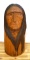 CHAINSAW CARVING OF NATIVE AMERICAN INDIAN WARRIOR