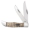 CASE KNIFE NATURAL CURLY MAPLE SMOOTH HUNTER 25941