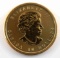 1/4 OZ GOLD ELIZABETH II CANADIAN 10 DOLLAR COIN