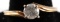 .5 TCW SOLITAIRE DIAMOND 14KT GOLD WEDDING RING