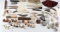 REINACTOR BONE SHELL ANTLER CRAFT TOOL KIT LOT