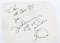 JOHN LENNON NOTE AND SIGNATURE 1977 AUTOGRAPH