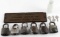 6 SEABOARD COAST LINE SCL BRASS SIGNAL LOCKS