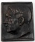WWII GERMAN ADOLF HITLER BRONZE PLAQUE HANGING