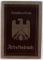 WWII GERMAN THIRD REICH ARBEITSBUCH WORK BOOK