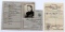 WWII GERMAN THIRD REICH KENNKARTE BASIC ID CARD