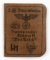 WWII GERMAN DAS REICH PANZER DIVISION AUSWEIS ID