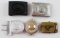 WWII GERMAN THIRD REICH LOT OF 5 BELT BUCKLES