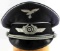 WWII GERMAN 3RD REICH LUFTWAFFE OFFICER VISOR HAT