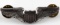 US ARMY AIR CORPS SILVER FILLED PILOT WINGS BADGE