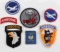 WWII US ASSORTED AIRBORNE LOT OF 6 PATCHES