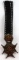 WWII GERMAN THIRD REICH MALTESE CROSS FOB