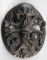 WWII GERMAN 3RD REICH SS ANTIPARTISAN BADGE SKULL