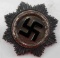 WWII THIRD REICH GERMAN CROSS IN SILVER
