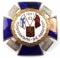 WWII GERMAN THIRD REICH FINNISH NORTHFRONT BADGE