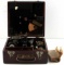 WWII US AIR FORCE ARMY BOMBER SEXTANT & CASE