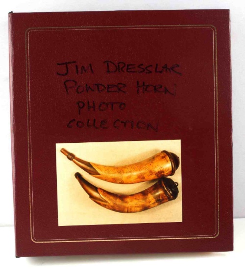 JIM DRESSLAR VINTAGE POWDER HORN PHOTO COLLECTION