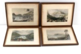 HUDSON RIVER VALLEY ANTIQUE STEEL ENGRAVINGS