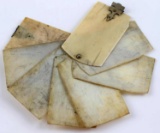 19TH CENTURY VICTORIAN IVORY MEMO NOTEPAD