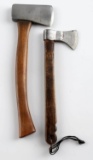 MARBLES SALESMAN SAMPLE AXE & MINI FIGHTING AX