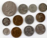 SILVER COIN COLLECTION U.S. CANADIAN INDIA