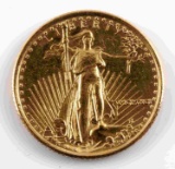 1991 GOLD 1/10 OZ AMERICAN EAGLE BU $5.00 COIN