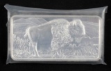 10 OZ .999 FINE SILVER BUFFALO BAR INGOT