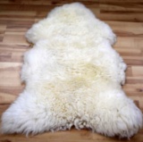 WATERFORD IRISH SHEEPSKIN RUG 24 X 48