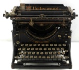 ANTIQUE UNDERWOOD 1930'S MODEL 6 TYPEWRITER