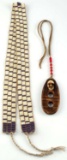 PACIFIC NORTHWEST INUIT BELT AND SPIRIT NECKLACE