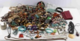 UNSEARCHED COSTUME JEWELRY BEAD CRAFT LOT