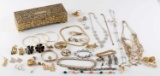 VINTAGE COSTUME DESIGNER GOLD FILL 925 JEWELRY