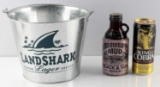 VINTAGE BEER BOTTLE & CAN DECORATIONS LOT
