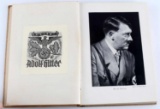 GERMAN WWII THIRD REICH BOOK W HITLER'S EX LIBRIS