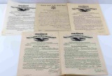 US ARMY EPHEMERA & PROMOTION PAPERWORK LOT