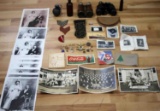 VARIETY MILITARY EPHEMERA GENERAL ANTIQUE LOT