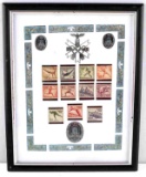 WWII GERMAN 1936 OLYMPICS COMPLETE SET OF STAMPS