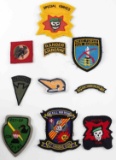 US VIETNAM WAR SPECIAL FORCES LOT OF 10 PATCHES