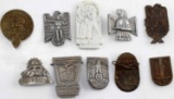 WWII GERMAN 3RD REICH TINNIES TINNIS LOT OF 10
