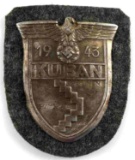 GERMAN WWII THIRD REICH KUBAN SHIELD PATCH