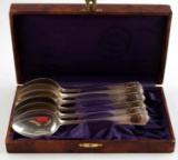 WWII GERMAN WAFFEN SS TEA SPOON LOT OF 6 IN BOX
