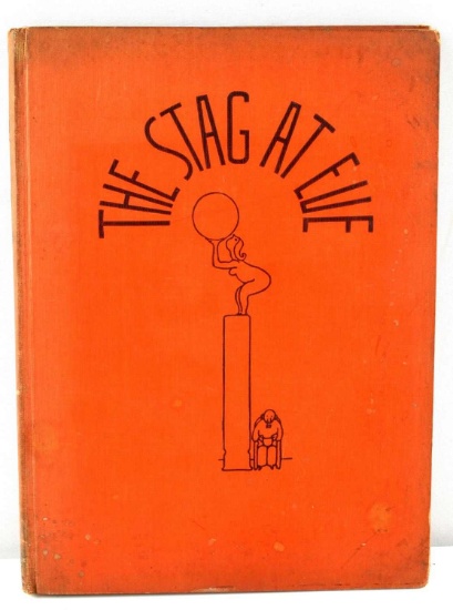 4TH PRINTING 1931 THE STAG AT EVE W STEIG CARTOON