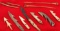 NATIVE AMERICAN BONE HARPOON NEEDLE LOT OF 11