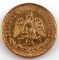 1945 MEXICAN DOS PESOS GOLD COIN
