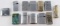 LOT OF 12  ASSORTED CIGARETTE LIGHTERS ZIPPO