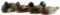 ANTIQUE BLUE BILL MALLARD WOODEN DUCK DECOY LOT