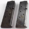 2 WWII 45 AUTO COLT 1911 MAGAZINE LOT